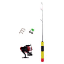 Ice Fishing Rod Kit, Fishing Rod and Spinning Reel Combo, Floats, Soft Lures, Bite Alarms
