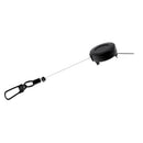 Key Chain Fly Fishing Zinger 50cm Retractor Steel Rope Cord Carabiner Clip Fly Tying Tools