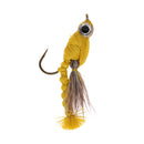 23mm Fly Fishing Flies Bass Salmon Trouts Flies High carbon steel Fishing Hooks Popper Flies