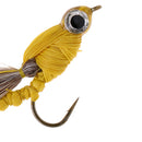 23mm Fly Fishing Flies Bass Salmon Trouts Flies High carbon steel Fishing Hooks Popper Flies