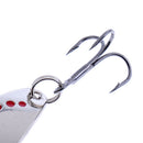 Fishing Lure Metal VIB Hard Baits Treble Hooks for Bass Trout Fishing Spoons