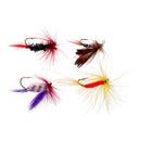 64Pc Fly Fishing Lure Hooks Fishing Flies Fly Tackle Box Lure Hook