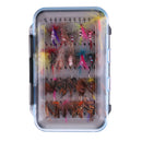 64Pc Fly Fishing Lure Hooks Fishing Flies Fly Tackle Box Lure Hook