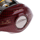 Baitcasting Reel 17+1 Stainless Steel Ball Bearings Dual Brakes Fishing Reel for Bass, Crappies, Perch, Trout, Walleyes