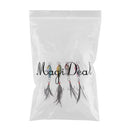 4pcs Fishing Lures Lead Fish Metal Jigging Wobbler Bass Crankbaits 2.5cm