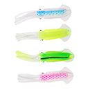 Plastic Octopus Squid Skirt Lure Soft Baits Fishing Lures Baits Squid Jig