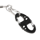 2.5m Fishing Lanyard Boating Rope Camping Secure Hook Grip Retractable