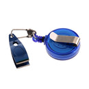 Fly Fishing Line Clippers Nippers Tools Combo With Retractor Zinger Blue