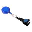 Fly Fishing Line Clippers Nippers Tools Combo With Retractor Zinger Blue
