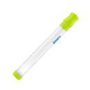 Clear Telescopic Plastic Float Tubes Fishing Tackle Tool With End Caps