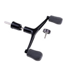 Fishing Spinning Reel Double Handle Grip with Knob, Reel Rocker Arm Replacement