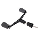 Fishing Spinning Reel Double Handle Grip with Knob, Reel Rocker Arm Replacement