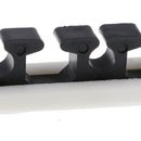 2x VERTICAL 7-ROD STORAGE ROD RACK - Rubber Fishing Rod Holder Wall Mounted