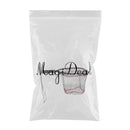Aluminum Alloy Fishing Landing Nets Nylon Mesh Fly Fishing Catch and Release Net with Fixed Plastic Handle