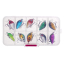 10pcs/lot 2.6cm/2g Plastic Minnow Fishing Lures Bass Crankbait Kit Popper Poper Lure Fishing Tackle Hooks Crankbait Hard Minnow Baits