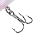 8Pcs Swimbait with 3D Lifelike Eyes Crankbait Minnow Popper Pencil Hard Lure