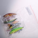 8Pcs Swimbait with 3D Lifelike Eyes Crankbait Minnow Popper Pencil Hard Lure