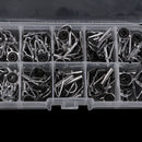 80Pcs/box Heavy Duty Sea Boat Fishing Rod Guides Top Tips Pole Rod Eye Rings, 10 Mixed Sizes