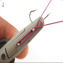Fishing Knots Tier Fishing Hook Tie Device Strand Knotter for Small Hook