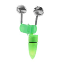 10pcs Night Fishing Rod Tip LED Light Clip Rod Twin Bells Bite Indicator Alarm
