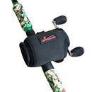 Black Nylon Baitcasting Fishing Reel Bag Reel Case Protective Cover Pouch Storage Portable Bag