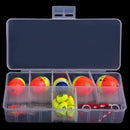 Set of 5 Models Fishing Floats Bobbers Slip Swivels Hooks Fishing Tackle