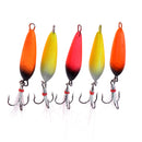 5 Pieces Fishing Lures Fishing Baits with High Quality Lightweight Durable