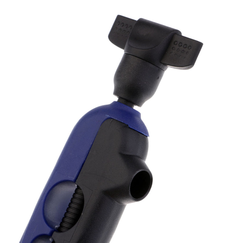 1 Piece Portable Fishing Reel Spooler Clip on Any Size Rod Black Blue Good Stability