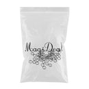 50pcs Copper Double Loops Fishing Split Rings Kit Fishing Lures Tackle Set