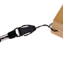Portable Wooden Bamboo Fly Fishing Flies Box with Lanyard - Holds 96 Flies