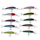 Hard Fishing Lures Topwater Lures for Freshwater,Fishing Tackle Lure Kit Set
