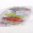 7Pcs/lot Floating 1-2m Diving Minnow Fishing Lures Hooks Bass Crankbait Tackle Hard Baits Popper Lure