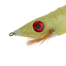 16Pcs/lot 10cm 8.5g Fishing Lures Squid Jig Hooks Wood Shrimp Artificial Lures Kit Noctilucent Glow Baits