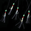 1 Piece Fishing Rigs Lures Fish Skin Bait Flasher Sabiki Rigs Catching Barrel Swivel 100% Brand New and high quality