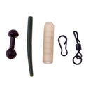 Pack of 10 Set Anti Tangle Rubber Sleeves Multi Beads Quick Change Swivel Snaps Tool