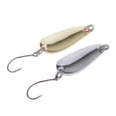6 Pieces Fishing Spoon Lures Metal Hard Baits Artficial Lures Brilliant Color Strong Fish Attracting
