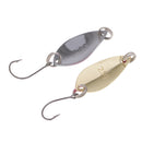 4x Spinner Spoon Fishing Lure Hard Metal Jig Head Wobblers Lure Popper Baits