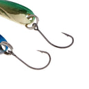 Fishing Lures Metal Spoon Spinner Bait for Trout Bass Salmon w//Hook 2.5g