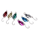 6Pcs 3g Fishing Sequins Lures Baits Set Spinner Spoon Hard Paillette Baits