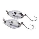 6Pcs 3g Fishing Sequins Lures Baits Set Spinner Spoon Hard Paillette Baits