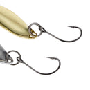 6pcs 2g Metal Fishing Lures Spoon Spinner Baits Treble Hook Tackle 3.5cm