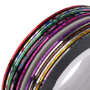 14pcs Glittering Tape Line Larve Midge Body Head Streamer Fly Tying Materials