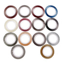 14pcs Glittering Tape Line Larve Midge Body Head Streamer Fly Tying Materials