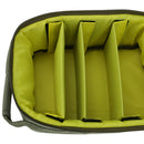 Waterproof Fishing Tackle Bag Lure Reel Line Hook Bag Pack with 3 Dividers