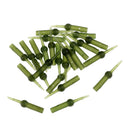 25pcs Fishing Tulip Beads Run Rig Beads Anti Tangle Sleeve Fishing Rubbers Tubes Carp Fishing Tackles Kit