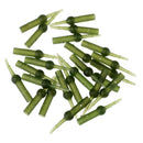 25pcs Fishing Tulip Beads Run Rig Beads Anti Tangle Sleeve Fishing Rubbers Tubes Carp Fishing Tackles Kit