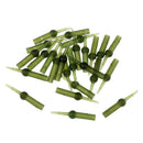 25pcs Fishing Tulip Beads Run Rig Beads Anti Tangle Sleeve Fishing Rubbers Tubes Carp Fishing Tackles Kit