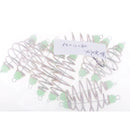 10pcs Spring Inline Fishing Feeders, Luminous Baits Cage Carp Fishing Tackle