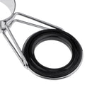 7Pcs Fishing Rod Guides Tip Tops Repair Ceramic Ring Rod Building Eye Rings 7 Sizes