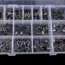 75Pcs SUPER HARD ROD TIP EYE TOP END RING GUIDE KIT DIY FISHING ROD BUILDING